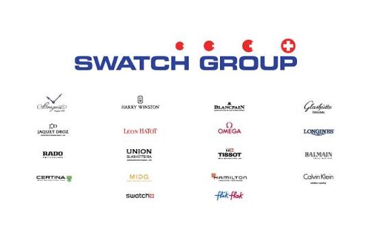 Swatch Group brand logo collection